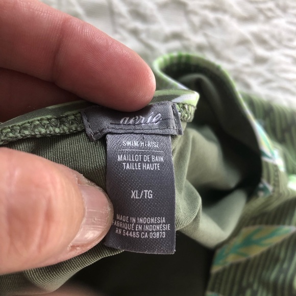 ✨NWOT✨ Gorgeous high waisted swim bottoms by Aerie - XL - Picture 5 of 5